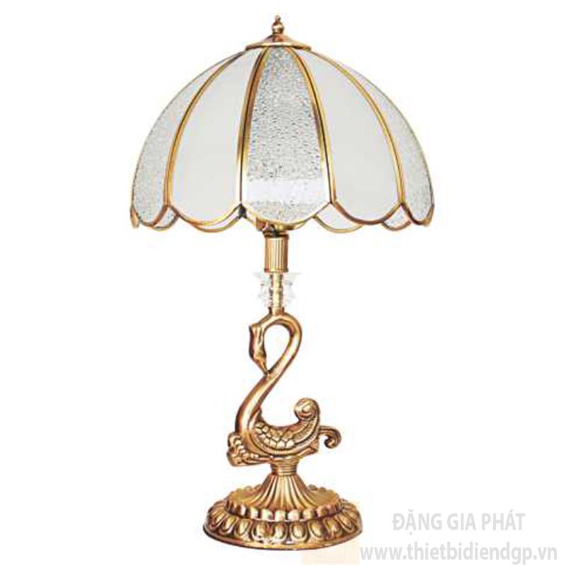 Đèn ngủ trang trí, đồng cao cấp Ø320*H650, Dimer E27*1
